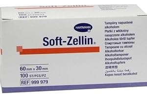 HARTMANN H SOFT ZELLIN Alkohol Tupfer 30x60 mm 100 St