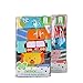DANROL Baby Girls 5-Pack Cartoon Pants set 100% Cotton 24 Months