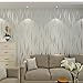 Produktbild Hochwertig HANMERO®Mustertapete Simpel Modern Vliestapete Relief 0,53m*10m 7 Farben für Schlafzimmer, Wohnzimmer Wallpaper (silber-grau) …