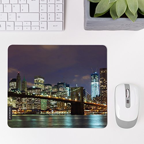 Wandkings Mousepad / Mauspad mit Motiv „Brooklyn Bridge“ – ideales Geschenk zum Geburtstag, Weihnachten u.v.m. - 3