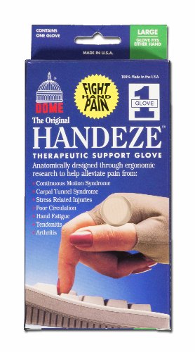 Handeze Therapeutic Support Gloves, Large Beige - 1 ea