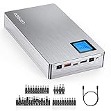 💚Große Kapazität von 50000mAh, Dieser external battery kann innerhalb von 9 Stunden vollständig aufgeladen werden. Dann kann Ihr Laptop 5 bis 8 Stunden arbeiten. Das Phone 6 kann 20 Mal, das Phone 7 12 Mal und das Pad 4 3 Mal aufgeladen werden. Wenn die laptop external zusatzakku selbst vollständig aufgeladen ist, wechselt sie innerhalb von 1 Minute in den Schlafmodus, um Strom zu sparen.