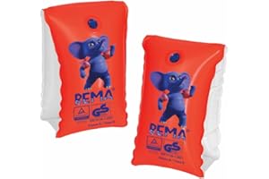 BEMA Original Schwimmflügel, orange, Größe 1, 30-60 kg/6-12 Jahre (1 Paar)