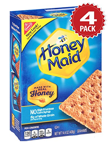 Preisvergleich Produktbild Honey Maid Honey Graham Crackers - 4er Pack (4x408g)