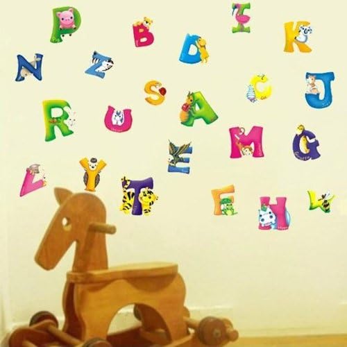 Walplus 45 x 60 cm Abc Nusery Bedroom Office Home Decoration Wall Stickers