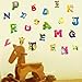 Walplus 45 x 60 cm Abc Nusery Bedroom Wall Stickers