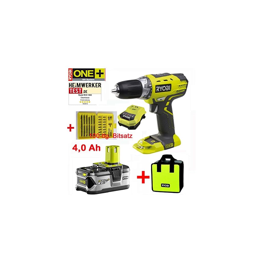 ᐅ RYOBI 18V ONE+ Akkuschrauber R18DD3 (Nachfolger von RCD 1802 M ...