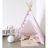 Atmosphera Tipi déco pour Enfant h160cm Rose