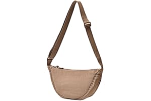 DWDC Borsa a Tracolla,Borsa a Tracolla per Donna Borsa a Tracolla Piccola in Nylon a Mezzaluna Morbida Borsa a Tracolla Casual Borsa a Tracolla Zaino a Tracolla