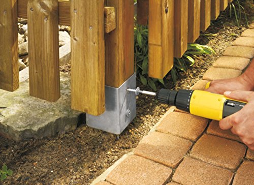 Pfostenschrauben 8,0 x 50 verzinkt, 48 g im Eimer - 3