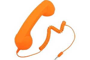 Retro 3,5 Mm Telefonlur, Telefonlur för , Strålningssäker Retro Telefonlur, Gammalt Telefonheadset, Handhållen Mottagare för