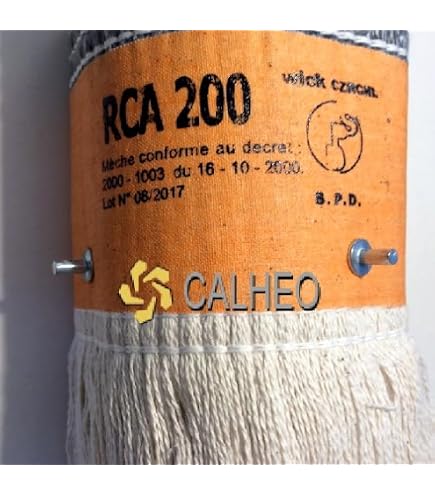Mèche Pour Lampe à Pétrole Weiber R 3.9 C - Coton Fibre - Neuf - Référence RCA 66 SH 2