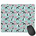 Produktbild Boston Terriers Donuts Pink Cute Sweet Dogs Dog Design Pets Mousepad Non-Slip Rubber Gaming Mouse Pad Rectangle Mouse Pads for Computers Laptop (11.8X9.8 Inch)
