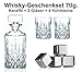 Produktbild Whisky-Set Noblesse 7tlg. + gratis Samtbeutel ** 2 Whiskygläser + Karaffe/Dekanter (Marke: Nachtmann / Modell: Noblesse) + 4 Whiskysteine (Marke: vacu vin) mit Samtbeutel ** Genießen Sie Ihre Getränke mit Stil ** keine Verwässerung mehr für puren Trinkgenuss ** Geschenkset für Whiskey-Liebhaber