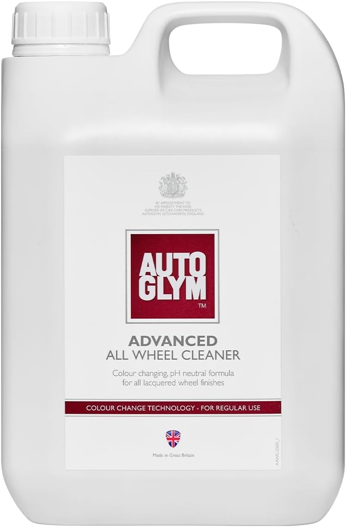 Autoglym Advanced All Wheel Cleaner,2.5L – Colour Change Technology Reacts With Brake Dust,Car and Alloy Safe For All Wheel Types,For Use Easy Sprayer