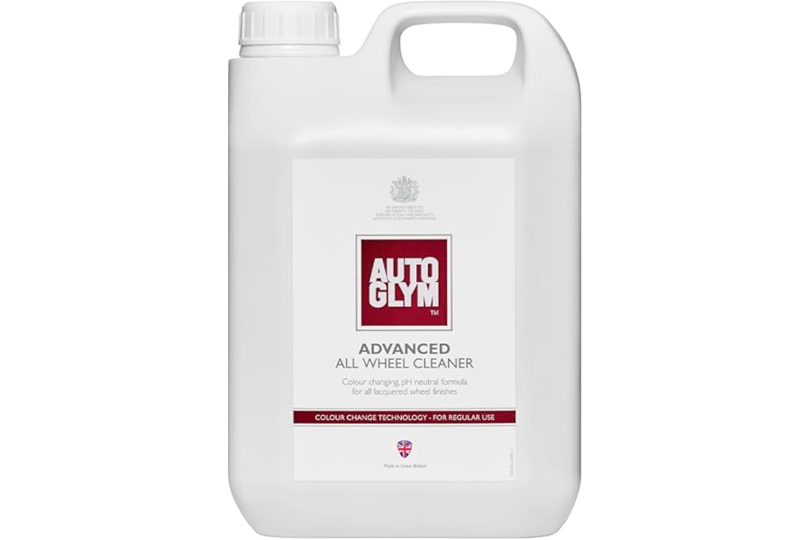 Autoglym Advanced All Wheel Cleaner,2.5L – Colour Change Technology Reacts With Brake Dust,Car and Alloy Safe For All Wheel Types,For Use Easy Sprayer