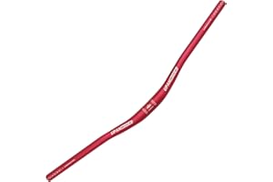 UPANBIKE φ31.8mm MTB Mountain Bike Bicycle Extra Long Handlebar 720mm Riser Bar(720mm,Red)