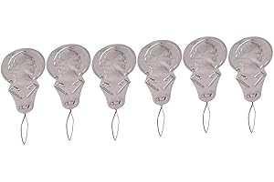 EELABPER Enfile-aiguille argenté pour machine à coudre à la main et machine à coudre