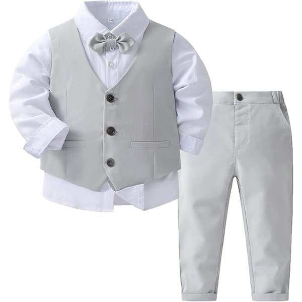 Completo Gentiluomo Bimbo Completo Elegante Per Bambino Smoking