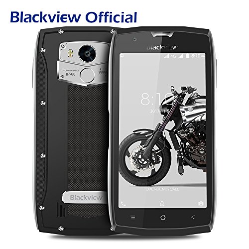 Blackview BV7000 PRO 5.0'' FHD Rugged Smartphone IP68 impermeabile/resistente/antiurto cellulare da lavoro con GPS/GLONASS/OTG/Fingerprint, 4G Android 6.0/4GB RAM 64GB ROM/Batteria 3500mAh/Dual SIM