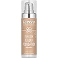 lavera Hyaluron Liquid Foundation - Warm Nude 03 - almond oil - intense moisture - flawless medium coverage - natural complexion - natural cosmetics - vegan - organic (1 x 30ml)