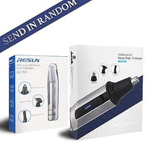 Nose Hair Trimmer, HLYOON 3 in 1 Waterproof Stainless Steel Ear Hair Trimmer, Wet/Dry Beard and Eyebrow Trimmer Grooming… - Image 7
