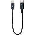 Amazon Basics USB-C to Micro USB 2.0 Cable for Smartphone- 15.2 cm, Black