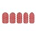 Tattify Polka Dot Nail Wraps - Head Over Heels (Set of 22)