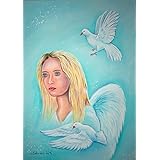 Acrylgemälde HEAVEN 50x70cm