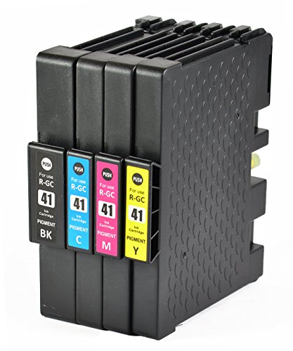 4 Druckerpatronen kompatibel für Ricoh GC-41 KL GC41 XXL SET - 2