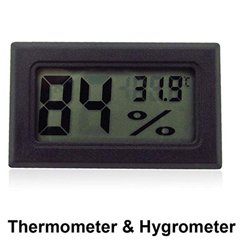 Mini LCD Digital Thermometer & Hygrometer Innen Temperatur Luftfeuchtigkeit Anzeige - 5