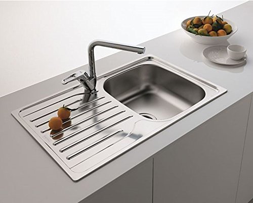 Franke 101.0251.296 Edelstahl Seide Küche Spüle mit Single Bowl – Grau - 2