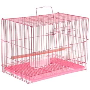 Perfk Cage Oiseaux Avec Support Sac De Transport Portable