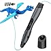 Produktbild Tecboss 3D Stift, 3D Drucker Stifte mit LCD Anzeige, 8 Einstellbare Geschwindigkeit 3D Pen Kompatibel PLA und ABS Druckfilament für Kinder, Erwachsene, Schwarz