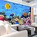Produktbild Yzybz Benutzerdefinierte Mural Tapete 3D Für Kinderzimmer Unterwasserwelt Kinderzimmer Wohnzimmer Sofa Tv Hintergrundbild Tapete Wände- A1893