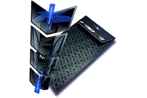 FOOQS Tankpad für YAMAHA YZF R-125 (Schwarz/Blau)