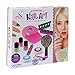 Produktbild Shinehalo 87028 Fashion Nail Art Designer, Deluxe Kosmetik Handwerk Set 12 Stücke Echt & ungiftig Nagellack Nagel Trockner Haarfärbemittel Paletten Lipgloss Kamm mit Spiegel, Party Vorbereitung für Mädchen