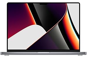2021 Apple MacBook Pro con Apple M1 Pro Chip (16-pulgadas, 16GB RAM, 1TB de Almacenamiento) Gris Espacial (QWERTY English) (Reacondicionado)