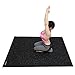 Produktbild RevTime Large Exercise & Floor Rubber Mat 6'x4' (72x48)Heavy Duty SBR & EPDM Rubber, Exercise Mat, Fitness Equipment Mat Black by Revtime