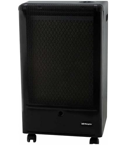 Chauffage à Gaz Pliable ReadyWarm 4500 BlueFlame - 4200 W, 2 Niveaux De Puissance, Allumage Piézo, Sécurité Triple - Pour Bouteilles Jusqu'à 15 Kg