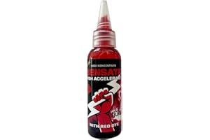 Fjuka 50ml Red Sensate Fish Accelerant Bait Dye| Instant bait boost| Colours + attracts fast