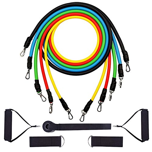 Bande Elastiche Resistenza, Set elastici fitness Pull Up Bande Resistenza Glutei Corda Elastica Fitnes Tubi Re