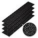 Produktbild Teppichfliesen PINE | selbstliegend ohne Kleben | schadstoffgeprüft, GUT-Siegel | Bitumen Rücken | 100x25 cm | Granit | 4er Set (1qm)