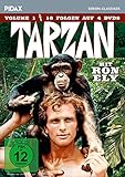  Tarzan, Vol. 1 / 16 Folgen der Kultserie mit Ron Ely (Pidax Serien-Klassiker) [4 DVDs]