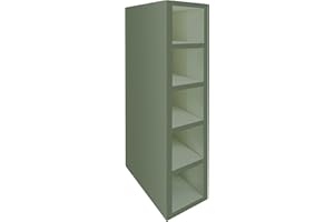 highdecora Wine Rack Cabinet Base or Wall Unit Made with 18mm MFC for Kitchen, Leaving room, Hotel, Restaurant (Smoke Green)