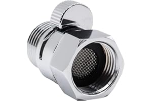 CATTLEYAHQ 1 Pieza Ducha Flujo Control, Válvula De Mano Pulverizador Cabeza De Apagado Interruptor De Parada, Agua Presión Regulador Válvulas