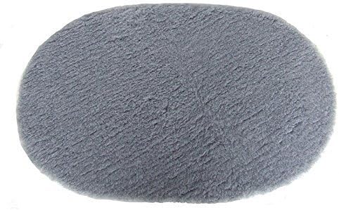 WET NOSE® Veterinary Bedding GREEN BACKED - GREY OVALS - Various Sizes, Ideal To Fit Inside Most Dog Beds / Baskets Etc 27" (69cm)