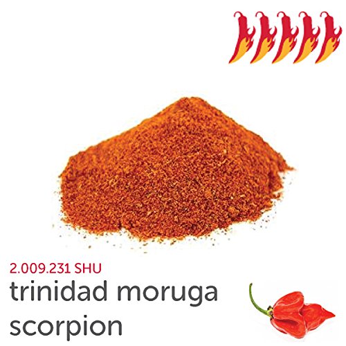 KEYGOES:CHILI Edelstahl-Schlüsselanhänger Chili-Streuer | Mit den zwei allerschärfsten Chili-Sorten: Trinidas Moruga Scorpion + Carolina Reaper Pulver | Unvergleichliches Gadget & ideales Geschenk - 3