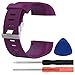 Produktbild Replacement Bands for Fitbit Surge, Large, Silicone Wristbands/straps for Fitbit Surge Fitness Superwatch : Dark Purple
