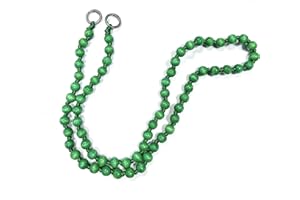 Hrlace Beads Mobile Phone Chain 120 cm Colourful Wooden Beads Mobile Phone Lanyard Removable Phone Chain Neck Strap Universal Anti Lost Mobile Phone Hanging Chian Bag Chain for Women and Girls Green